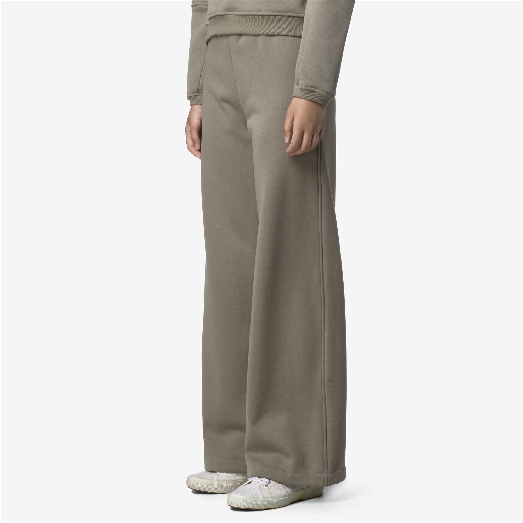 Pants_WOMAN_LOYRE BRUSHED PC_Sport Trousers_Green Oak - Commercial 5