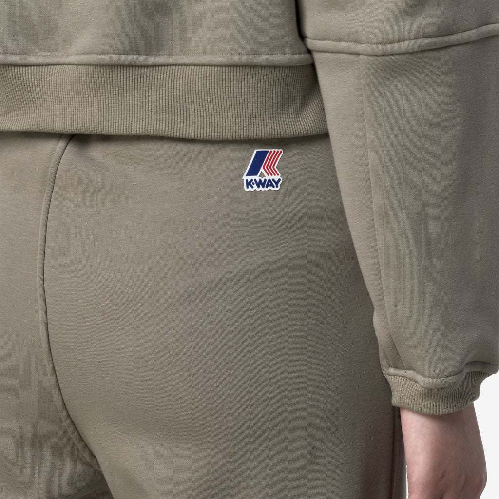 Pants_WOMAN_LOYRE BRUSHED PC_Sport Trousers_Green Oak - Commercial 7