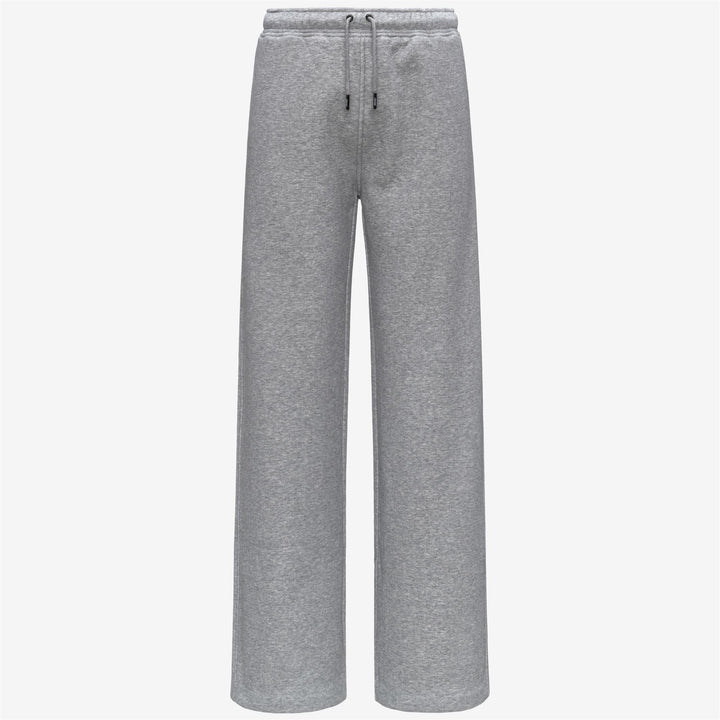 Pantaloni della tuta palazzo grigi da donna dalla vestibilità rilassata per sport leggeri 1