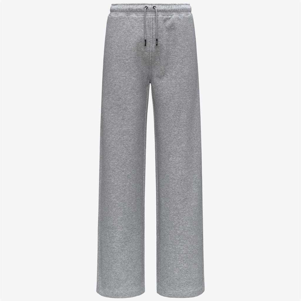 Pants_WOMAN_LOYRE BRUSHED PC_Sport Trousers_Grey Melange Mid - Commercial 1