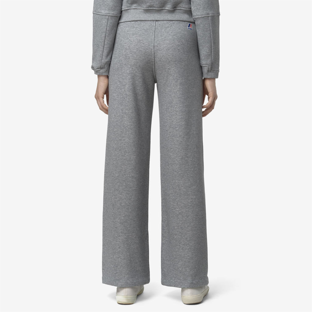 Pants_WOMAN_LOYRE BRUSHED PC_Sport Trousers_Grey Melange Mid - Commercial 6