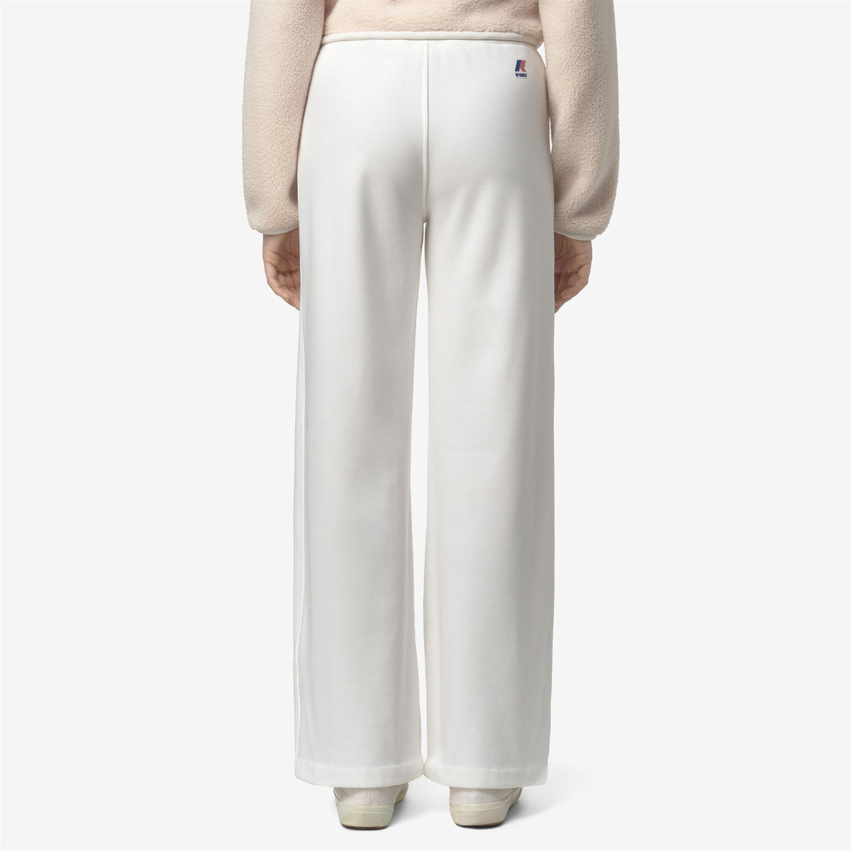 Pants_WOMAN_LOYRE BRUSHED PC_Sport Trousers_White Gardenia - Commercial 6
