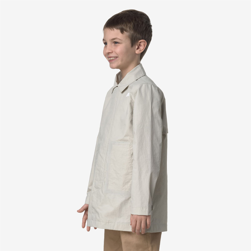 Jackets_BOY_P. KENLEY COTTON NYLON_3/4 Length_BEIGE LT - Commercial 5
