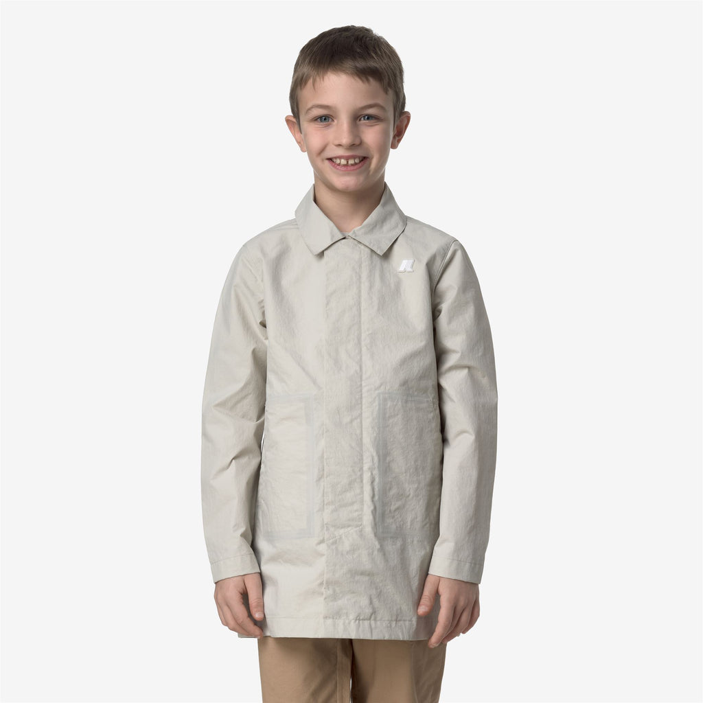 Jackets_BOY_P. KENLEY COTTON NYLON_3/4 Length_BEIGE LT - Commercial 4