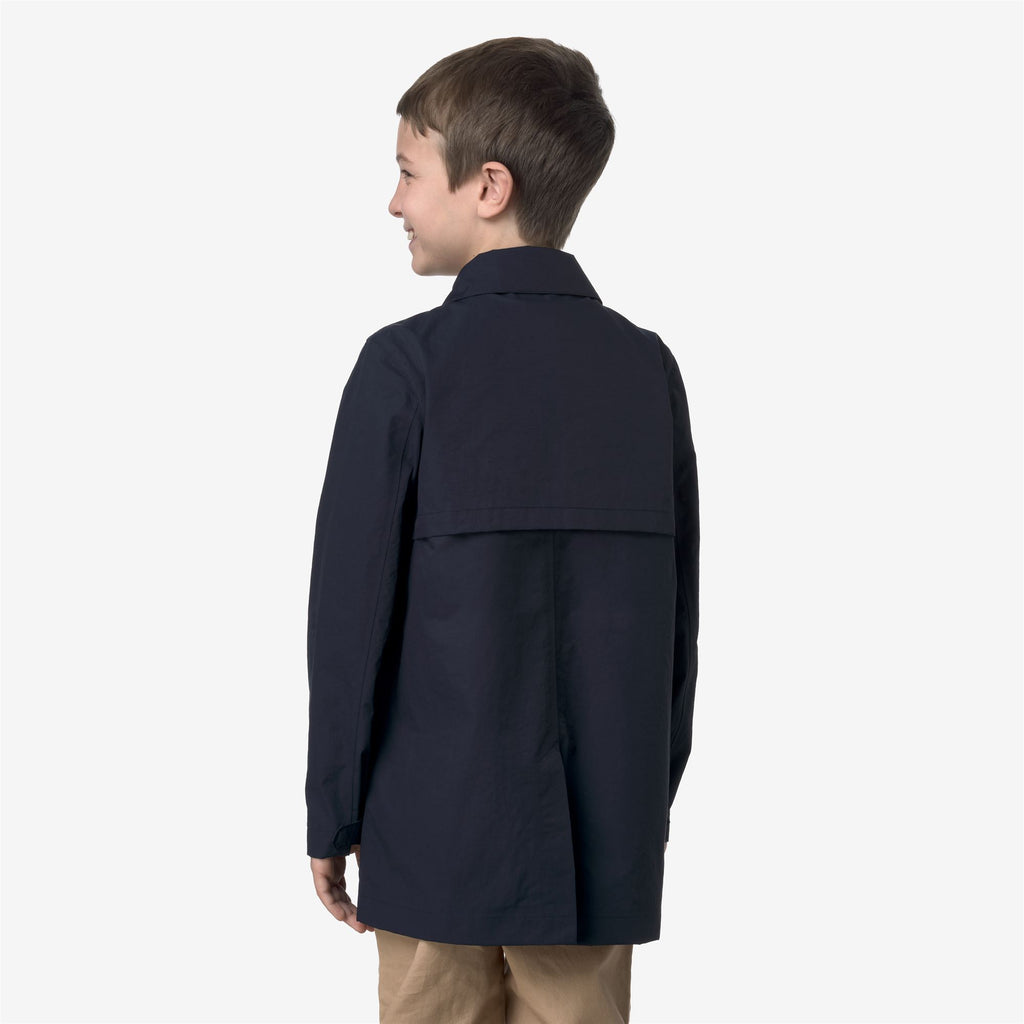 Jackets_BOY_P. KENLEY COTTON NYLON_3/4 Length_Blue Depth - Commercial 6