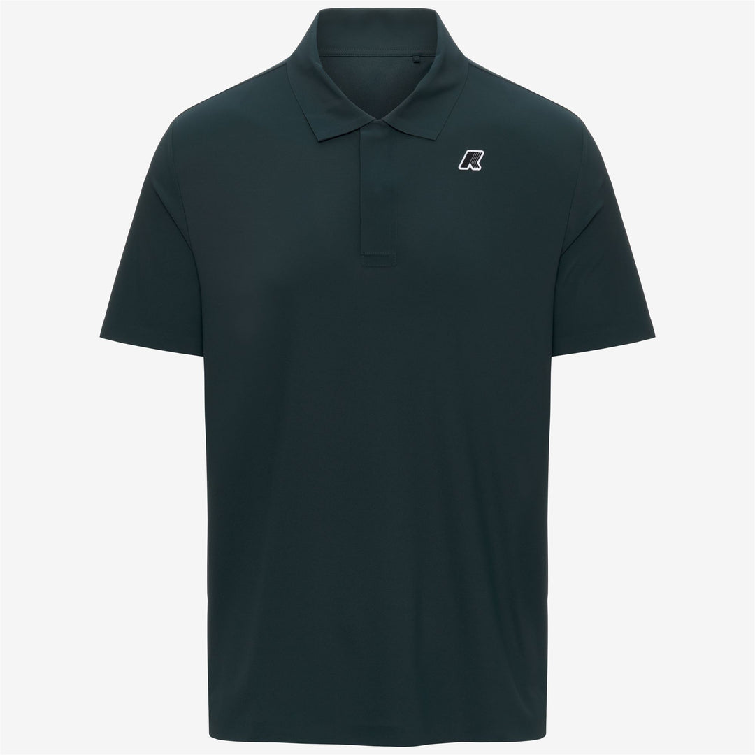 SWING GOLF - Active Jerseys - Polo Shirt - Man - GREEN DK JUNGLE 01