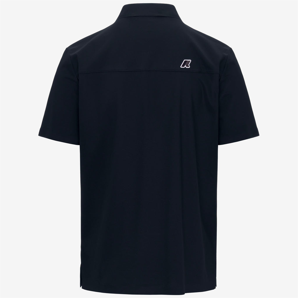 Active Jerseys_Man_SWING GOLF_Polo Shirt_Blue Depth BW - Commercial 2