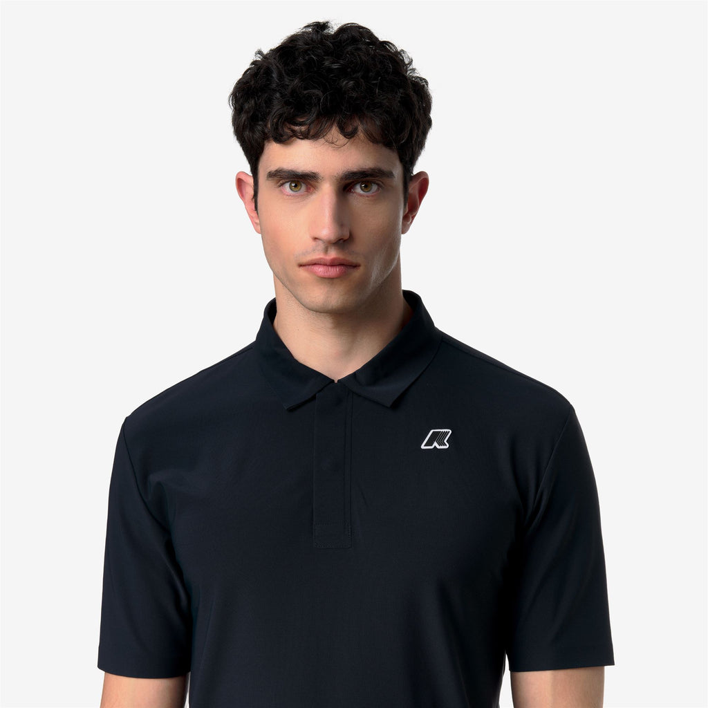 Active Jerseys_Man_SWING GOLF_Polo Shirt_Blue Depth BW - Commercial 7