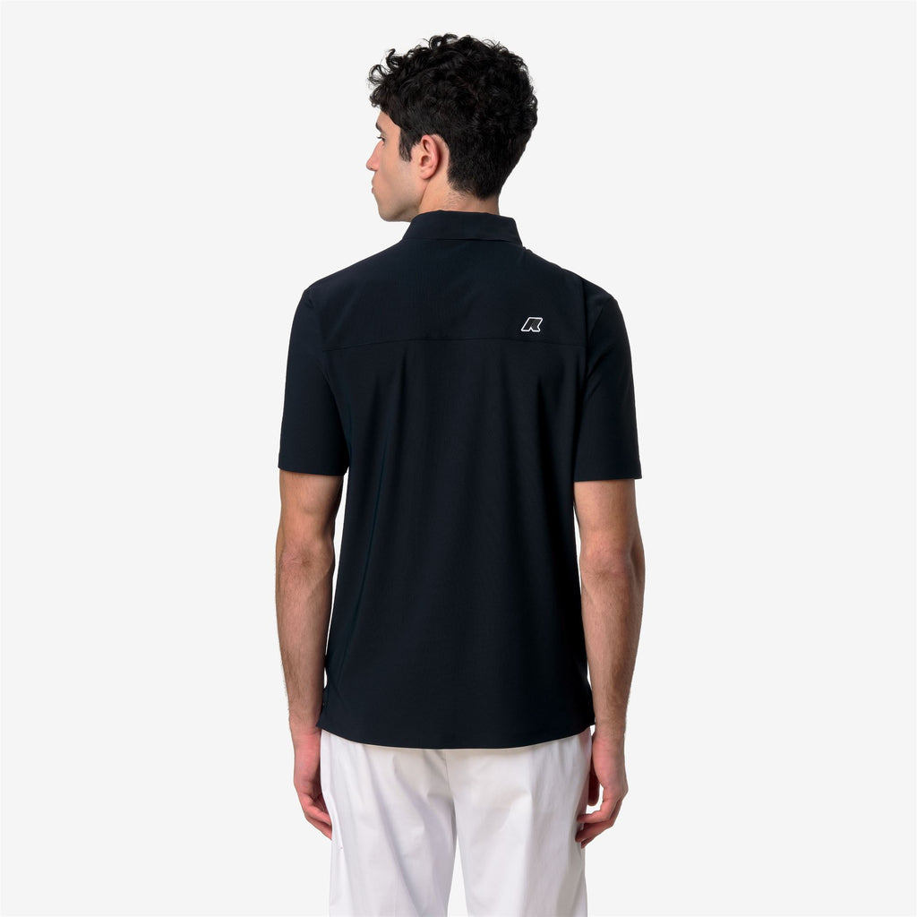 Active Jerseys_Man_SWING GOLF_Polo Shirt_Blue Depth BW - Commercial 6