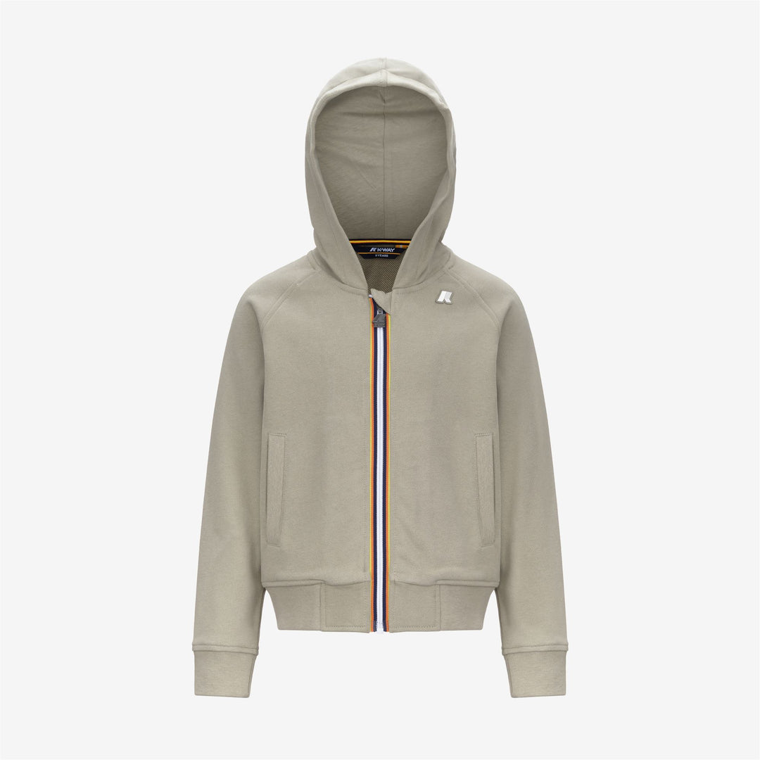 Green Boy's Full Zip Fleece Hoodie 01