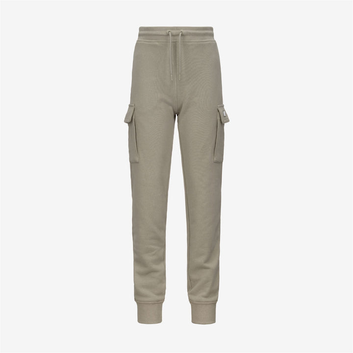 Pantaloni cargo sportivi in ​​pile con tasche da ragazzo Green Oak 1