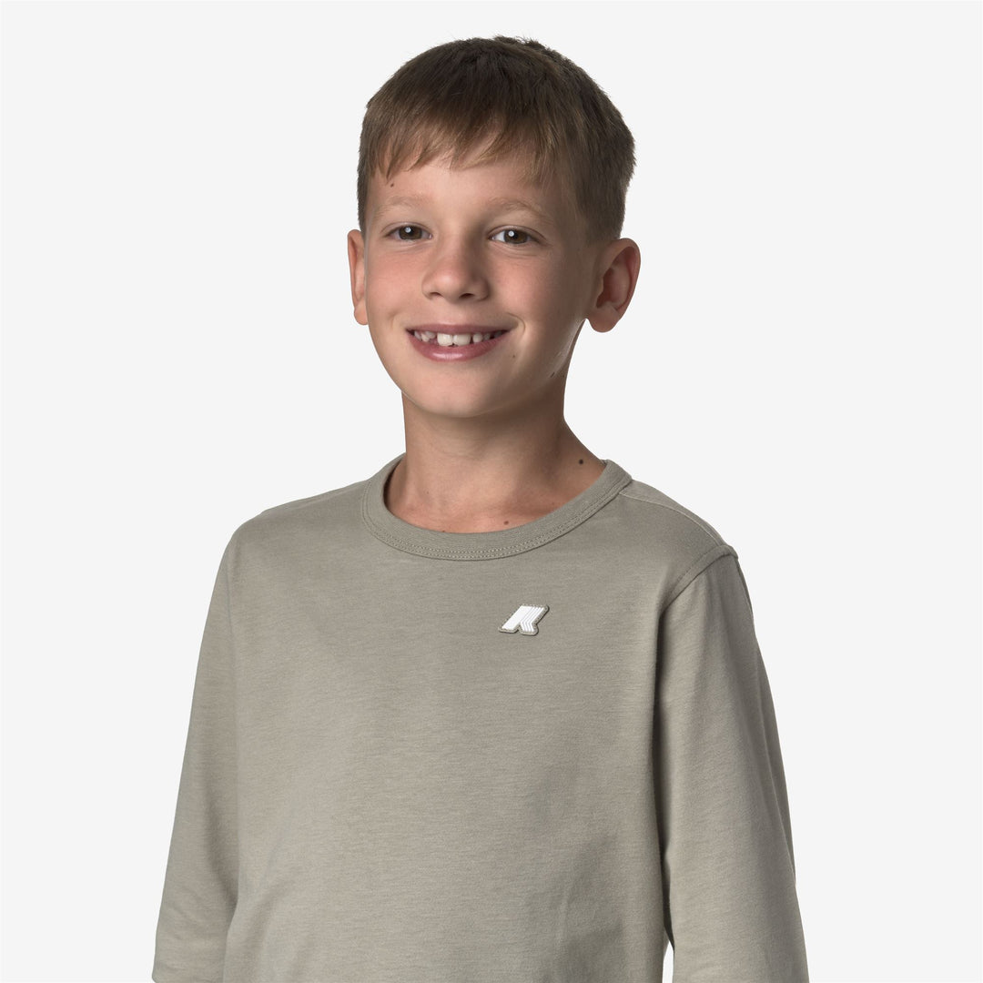 Pantaloni cargo sportivi in ​​pile con tasche da ragazzo Green Oak main