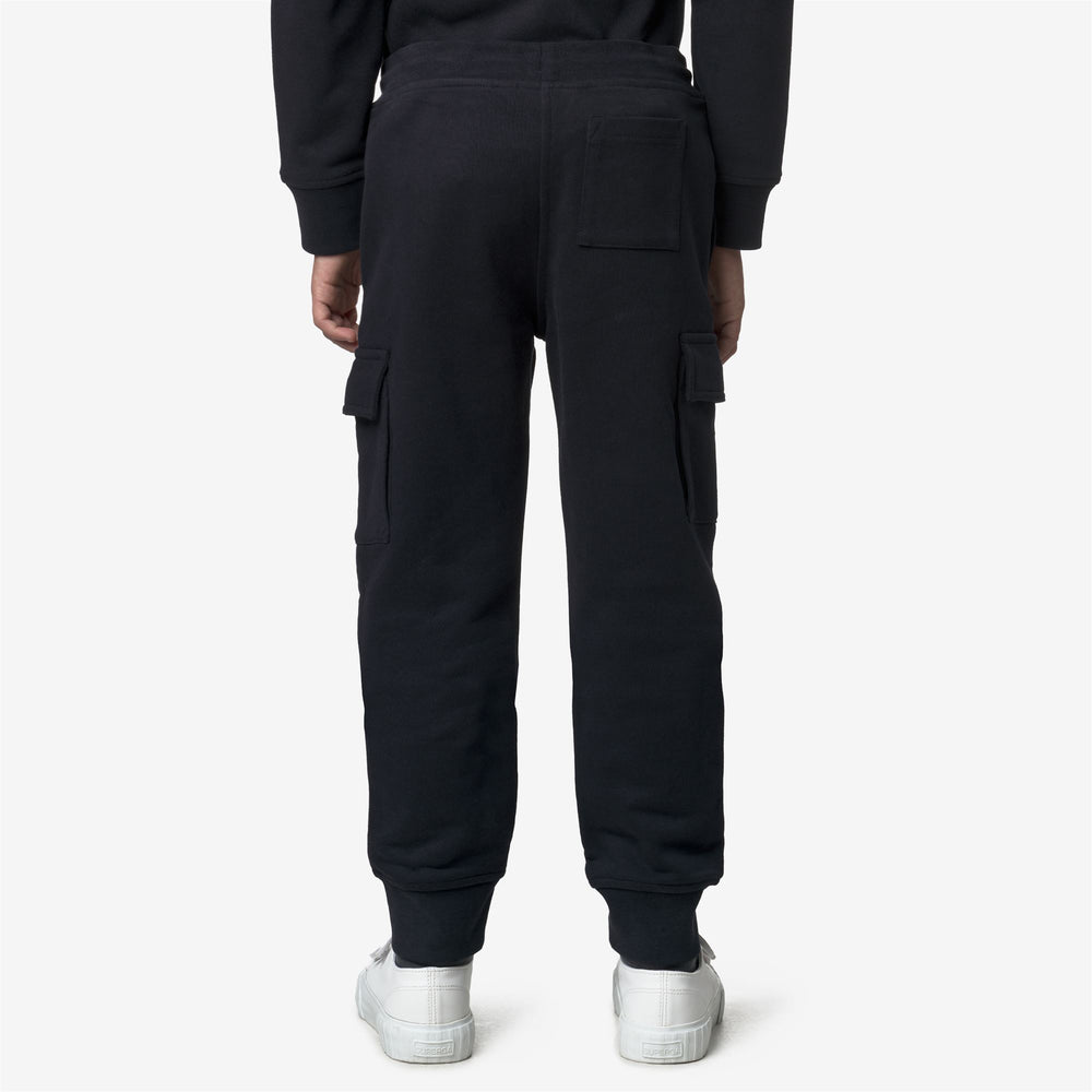 Blue Boy's Cargo Fleece Pants for Sports and Leisure 02