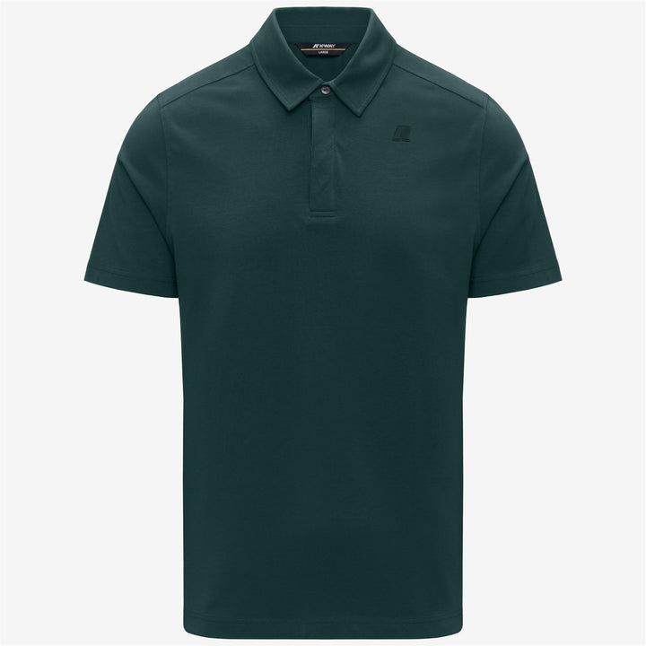 VIGGO LT STRETCH JERSEY SLIM Polo Shirt Polo Uomo Green Dk Jungle 5