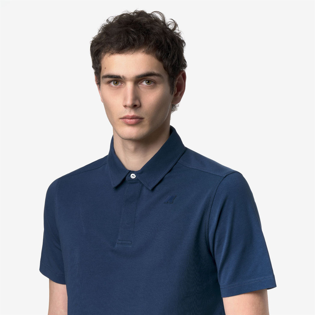 Polo Shirts_Man_VIGGO LT STRETCH JERSEY SLIM_Polo_Blue Insignia - Commercial 7
