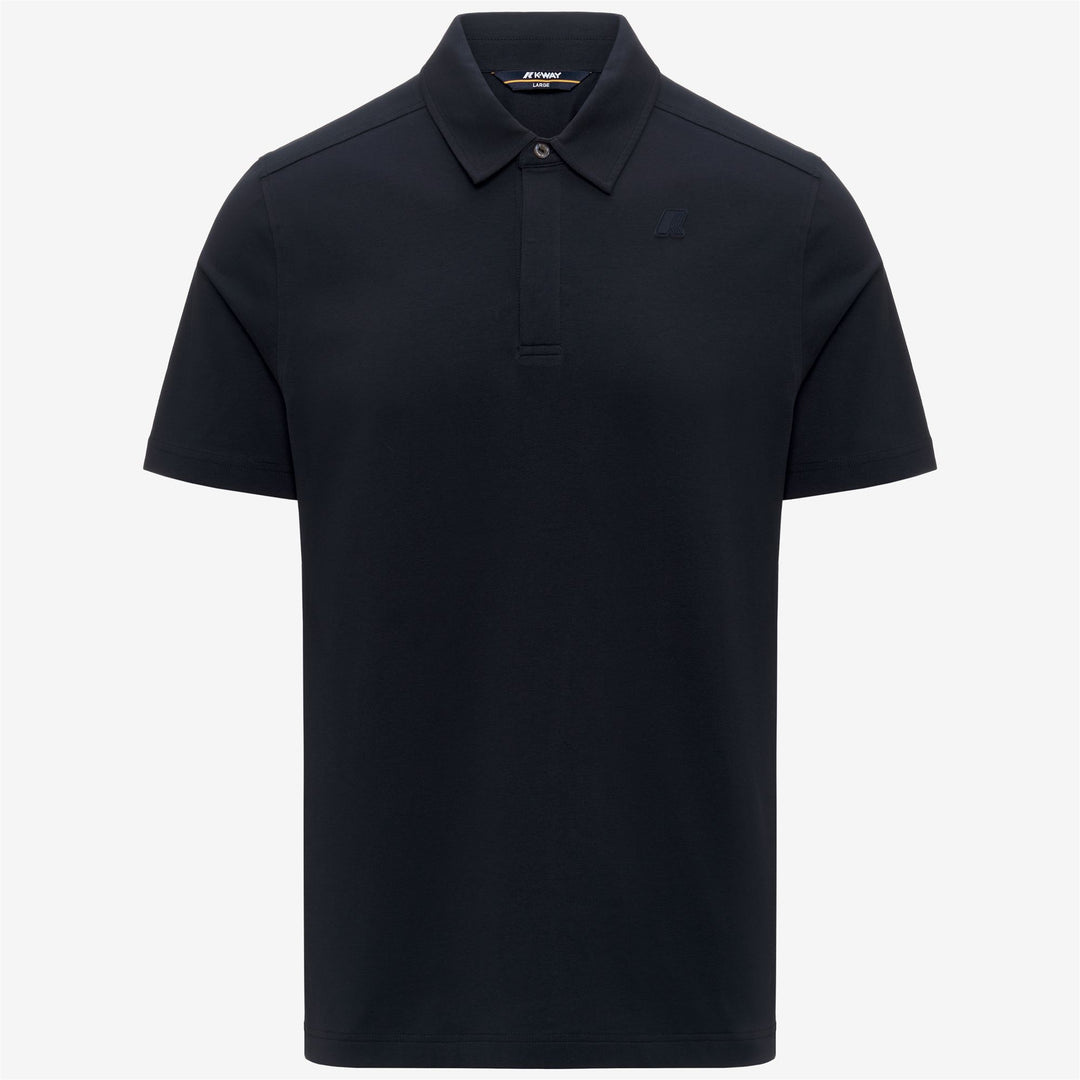 VIGGO LT STRETCH JERSEY SLIM - Polo Shirts - Polo - Man - BLUE DEPTH 01