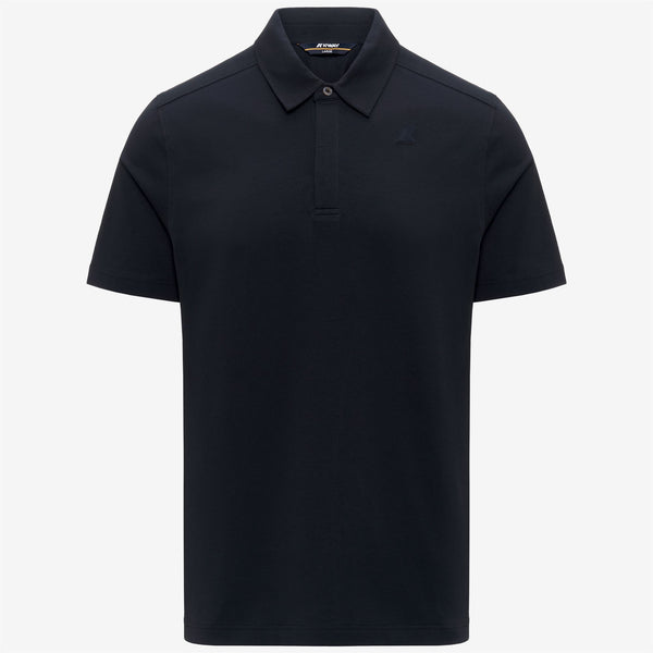 Polo Shirts Man VIGGO LT STRETCH JERSEY SLIM Polo BLUE DEPTH