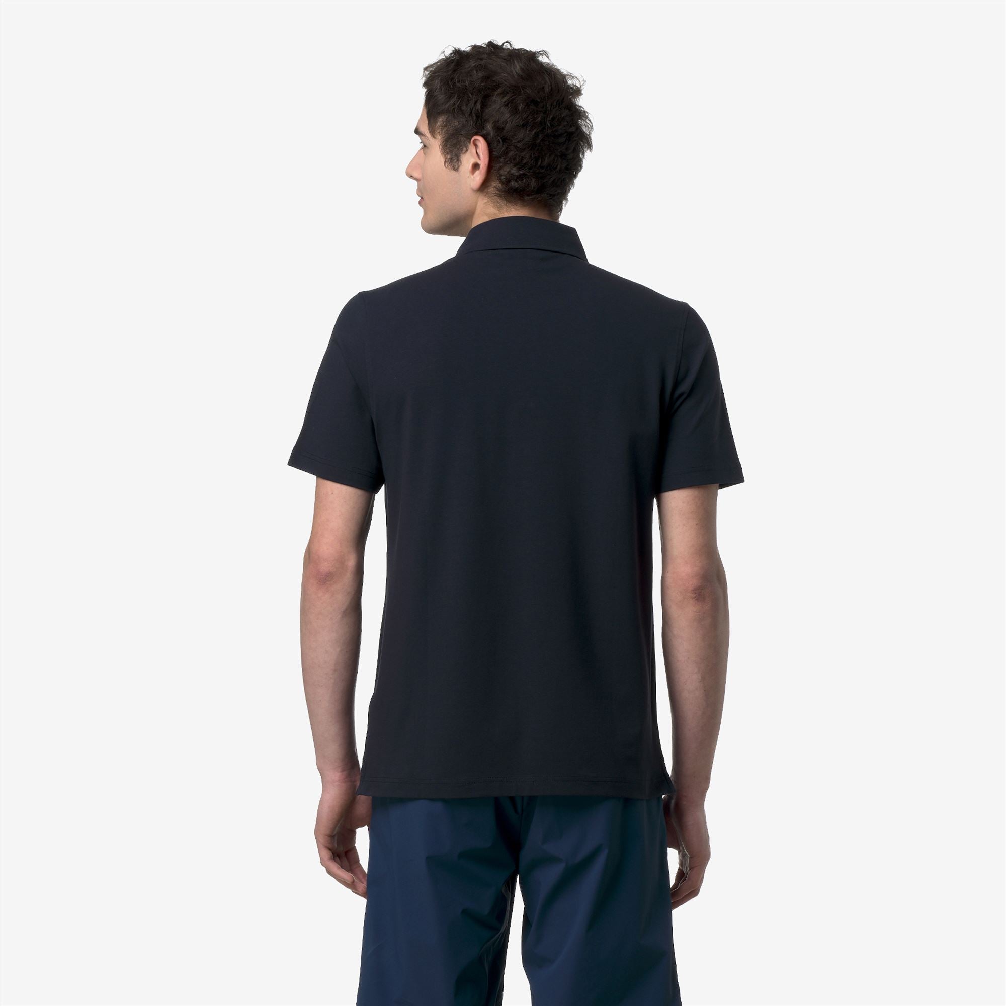 Polo Shirts Man VIGGO LT STRETCH JERSEY SLIM Polo BLUE DEPTH