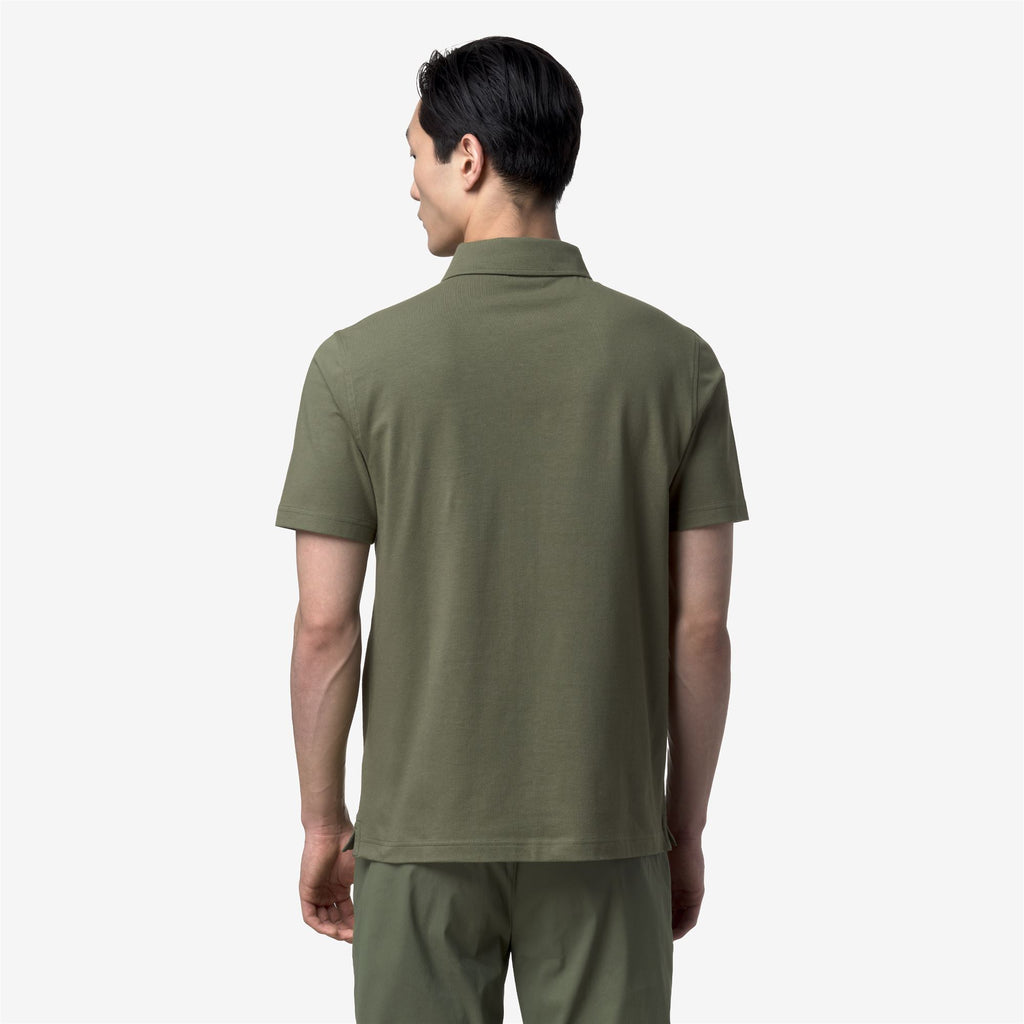 Polo Shirts_Man_VIGGO LT STRETCH JERSEY SLIM_Polo_Green Lichen - Commercial 6