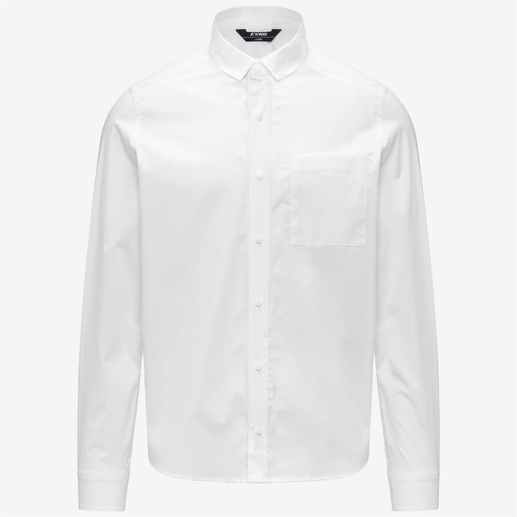 Shirts_Man_DAMIR ST POPLIN NO IRON_Classic_White - White - Commercial 1