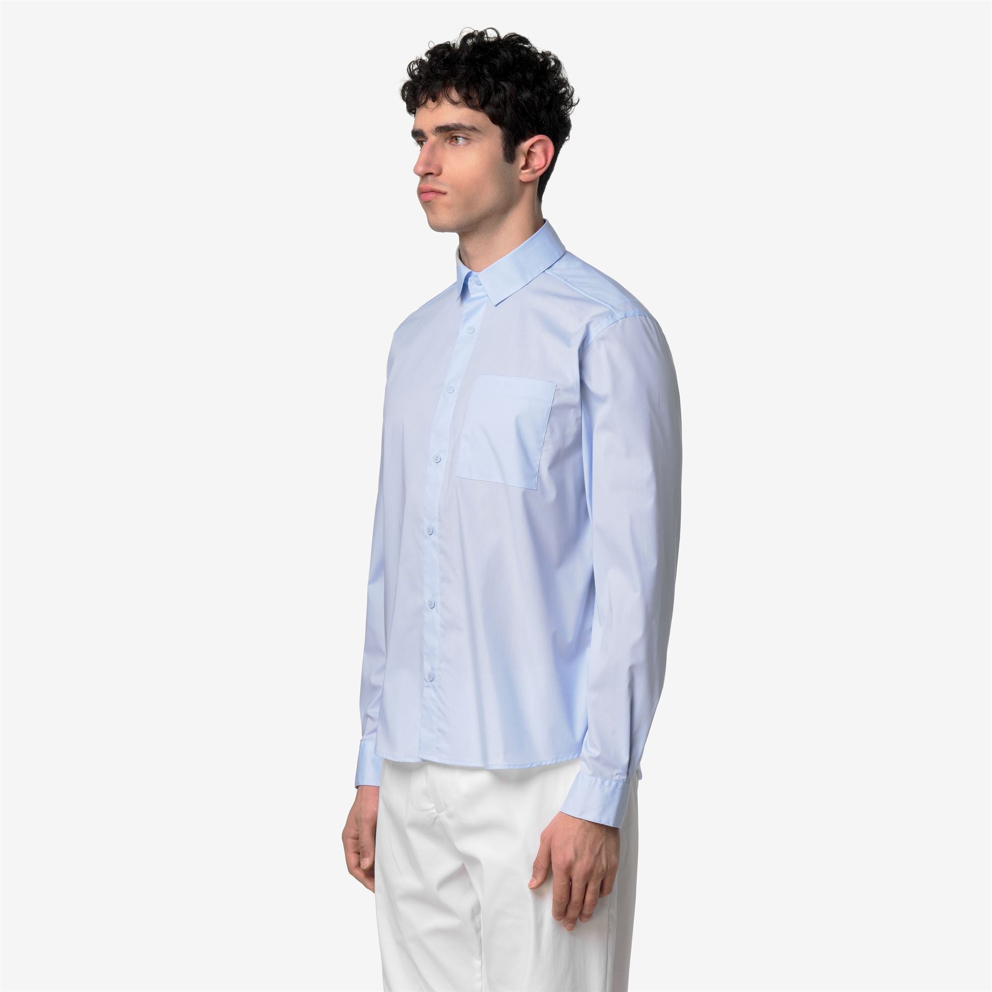 Shirts_Man_DAMIR ST POPLIN NO IRON_Classic_Blue Ballad - Commercial 5