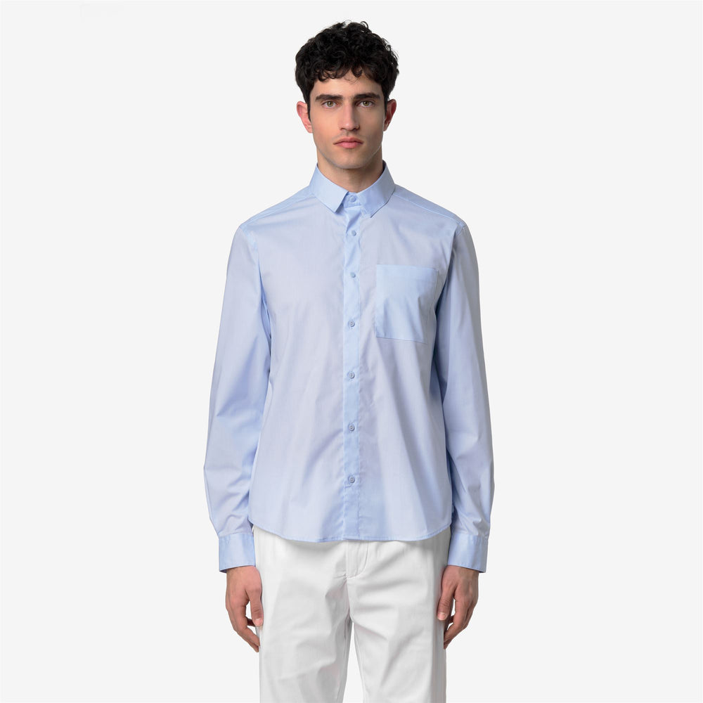 DAMIR ST POPLIN NO IRON - SHIRTS - CLASSIC - Man - BLUE BALLAD 02