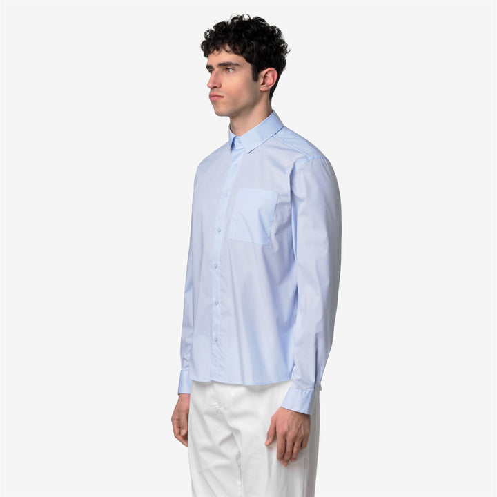 DAMIR ST POPLIN NO IRON - SHIRTS - CLASSIC - Man - BLUE BALLAD 4