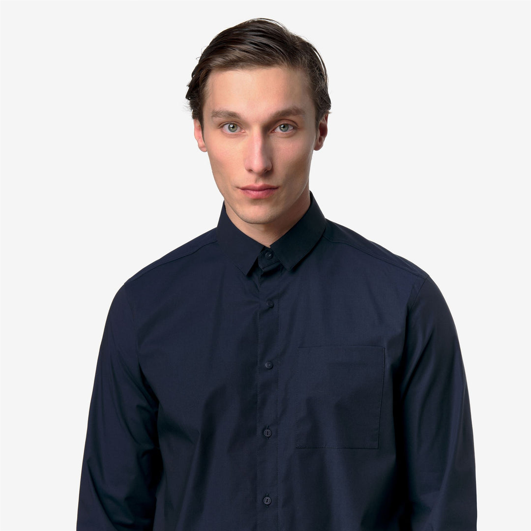 DAMIR ST POPLIN NO IRON Camicie Classico Uomo Blue Depth main