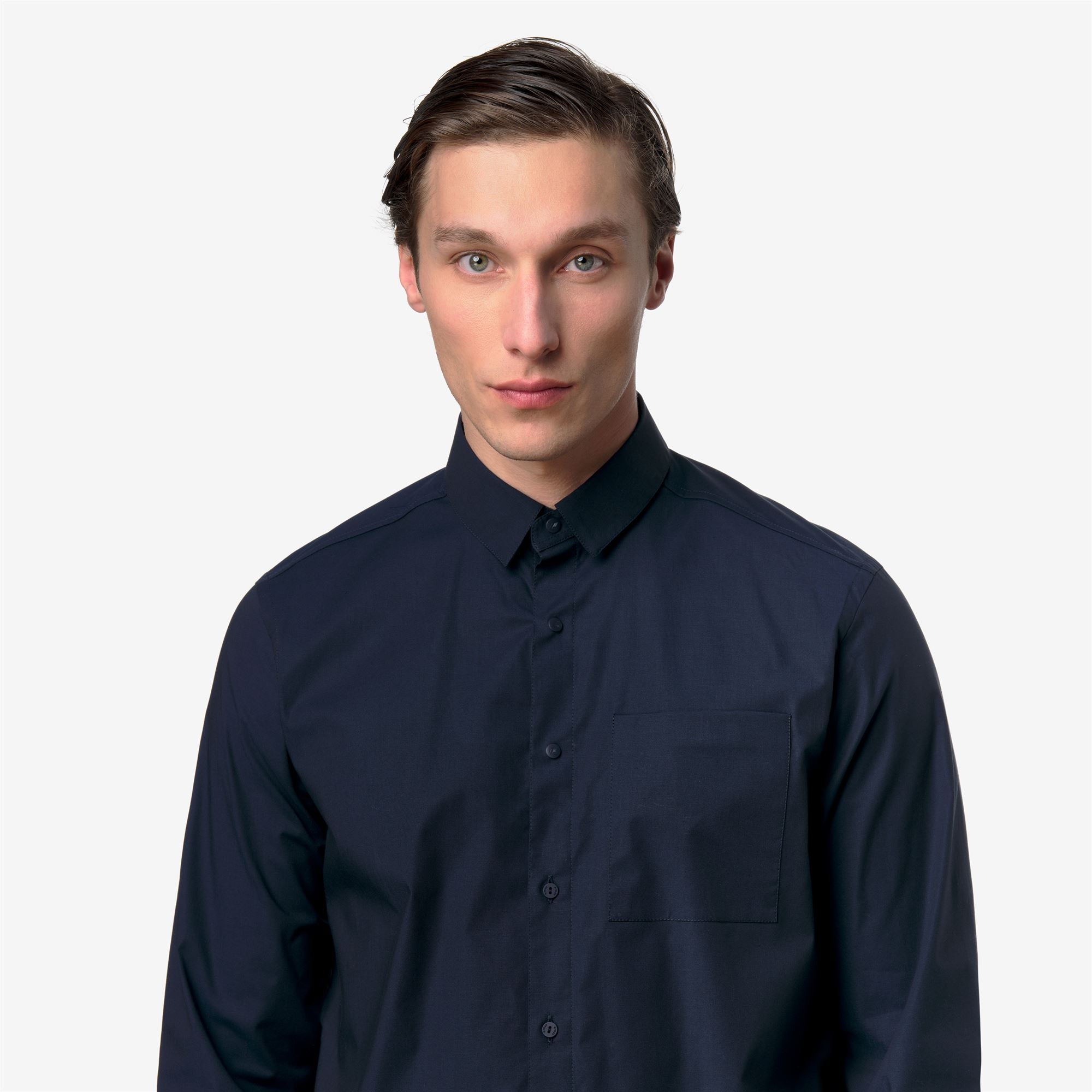 Shirts_Man_DAMIR ST POPLIN NO IRON_Classic_Blue Depth - Commercial 7
