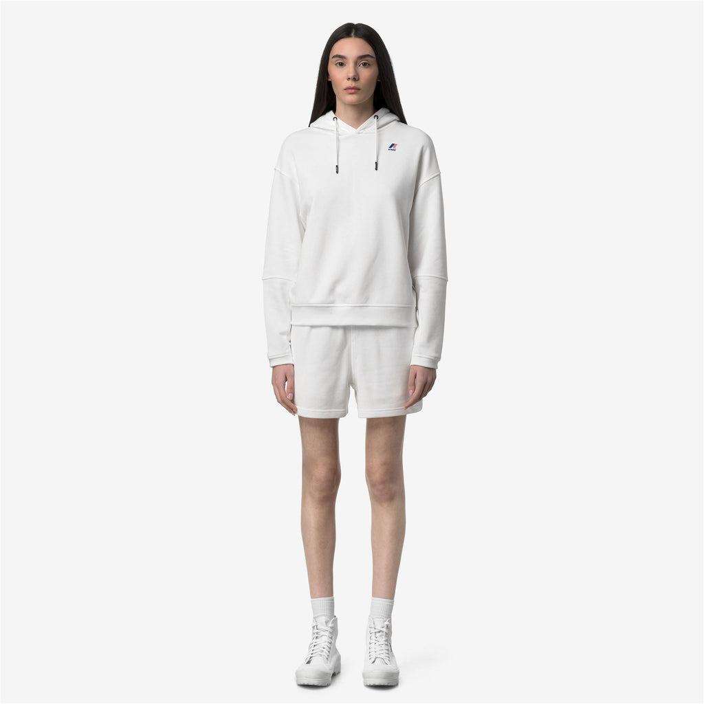 Shorts_WOMAN_RIKA POLY COTTON_Sport Shorts_White - White - Commercial 4