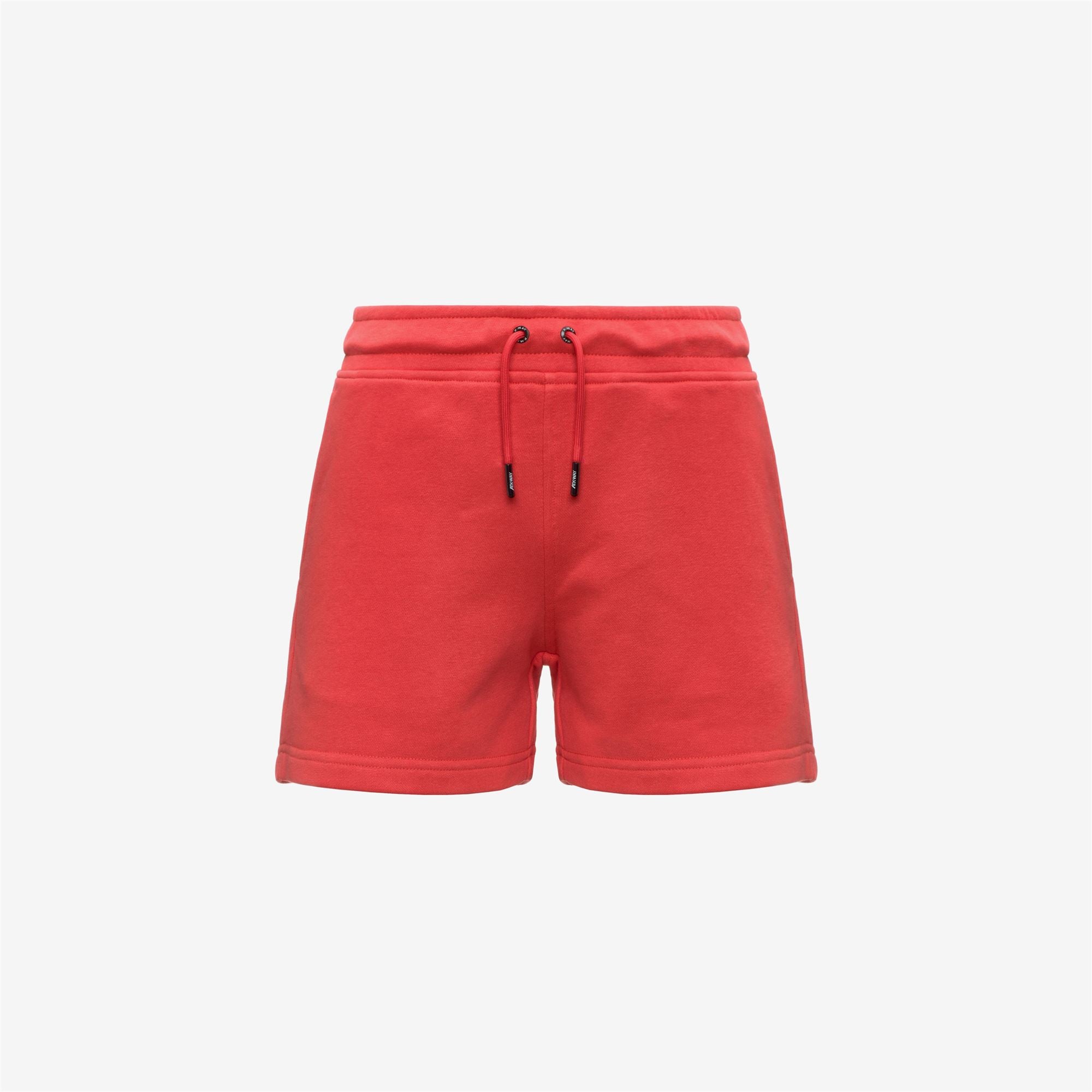 Shorts_WOMAN_RIKA POLY COTTON_Sport Shorts_Red Poppy - Commercial 1
