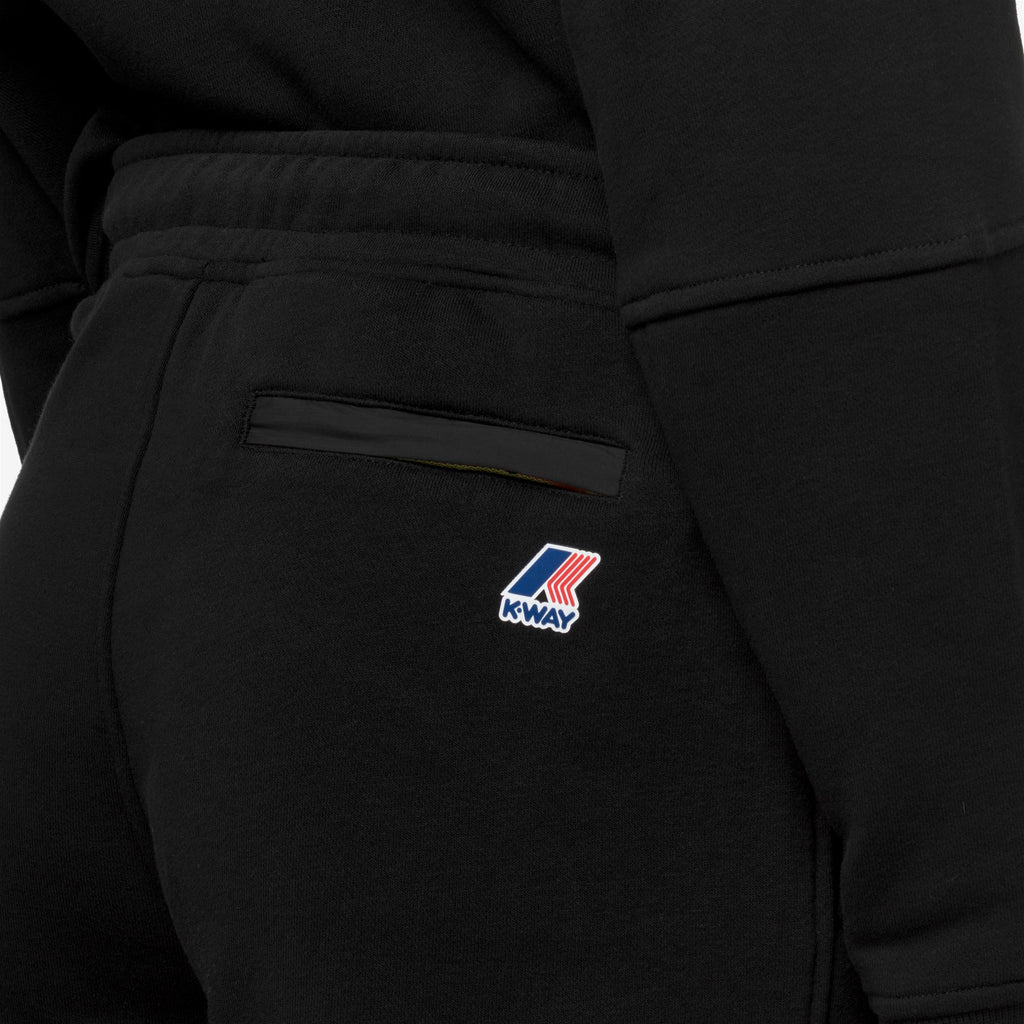 Shorts_WOMAN_RIKA POLY COTTON_Sport Shorts_Black Pure - Black Pure - Commercial 7