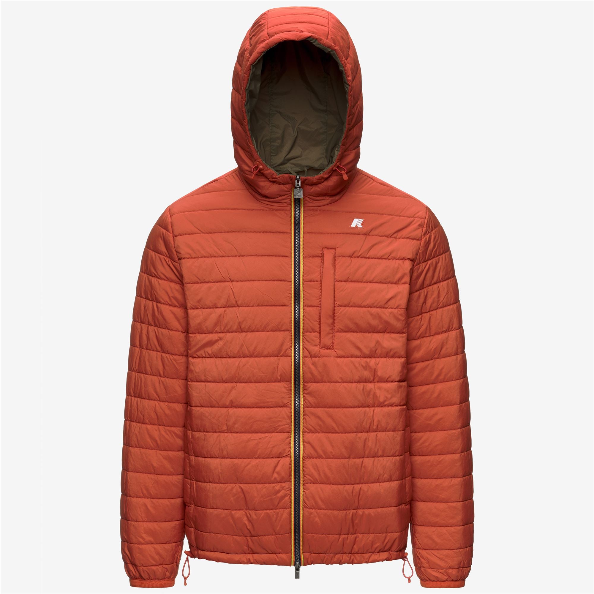 Jackets_Man_DUKE 3IN1_3/4 Length_Green Army - Orange Brownish - Commercial 3