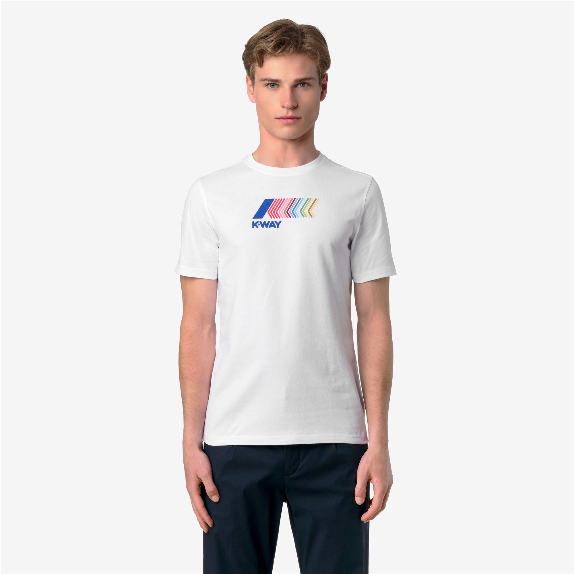 T-Shirts & Top_Man_ODOM ICONIC FRONT_T-Shirt_White - Commercial 4