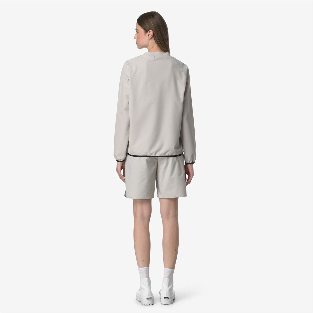Shorts_WOMAN_HIKY_Sport Shorts_BEIGE LT - Commercial 6