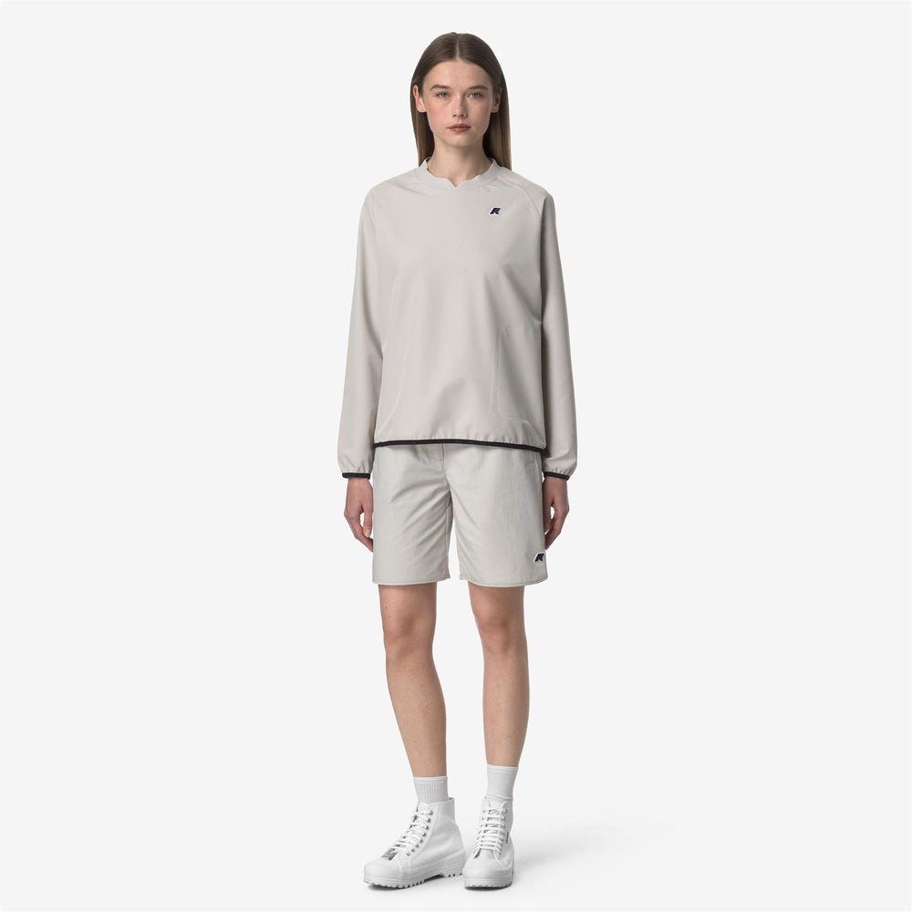 Beige Women's Sport Hiking Shorts with Pockets 02