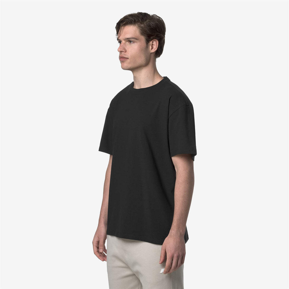 T-Shirts & Top_MAN_FANTOME ICE COTTON_T-Shirt_Black Pure - Commercial 5