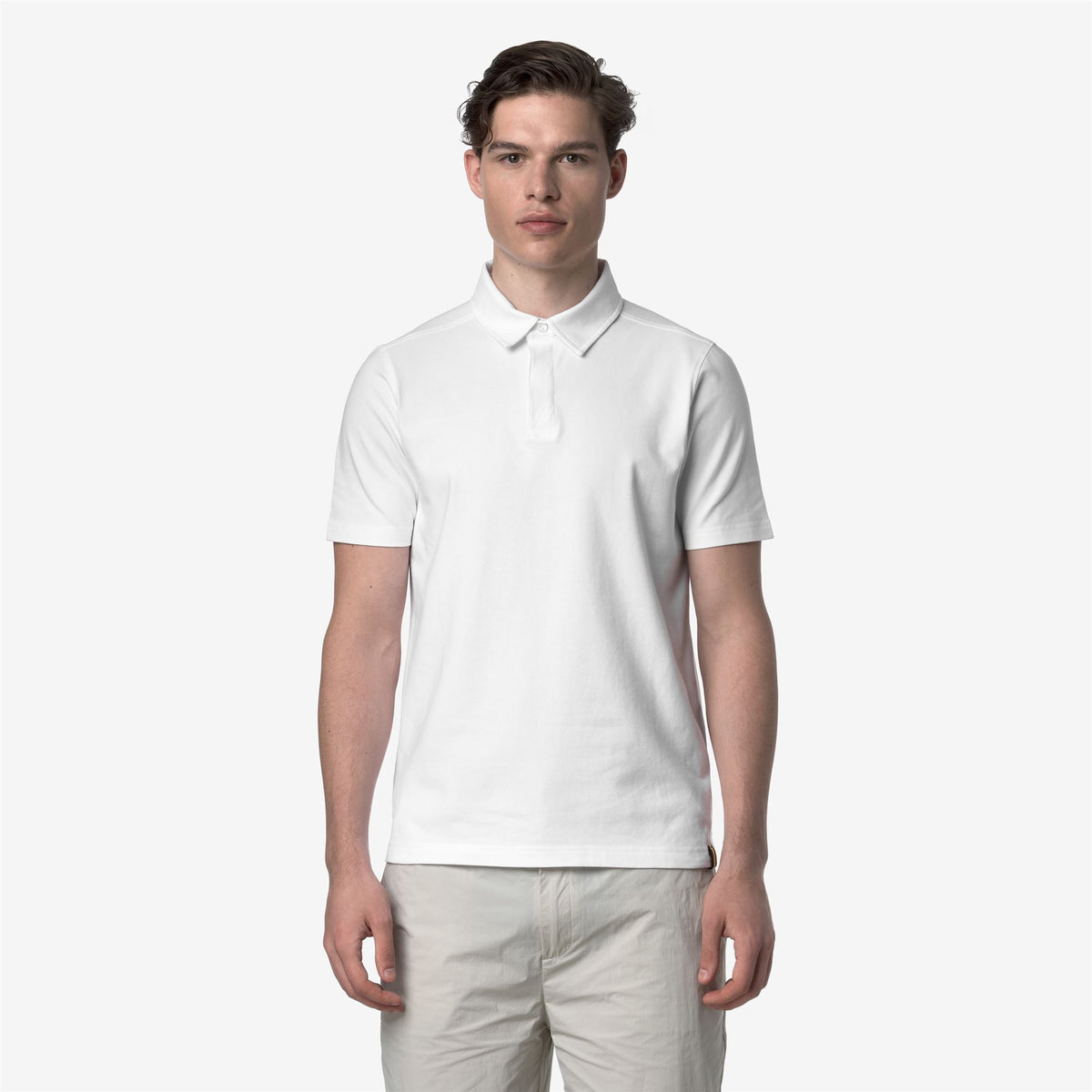 Polo Shirts_MAN_VINCELLE ICE COTTON_Polo_White - Commercial 4