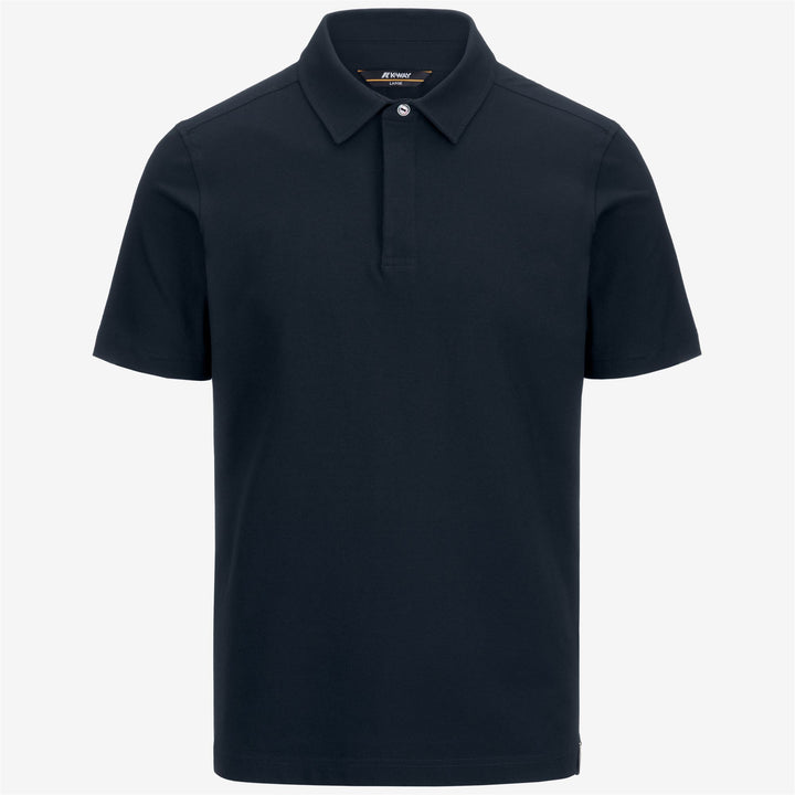 Blue Men's Slim Fit Cotton Polo Shirt 5