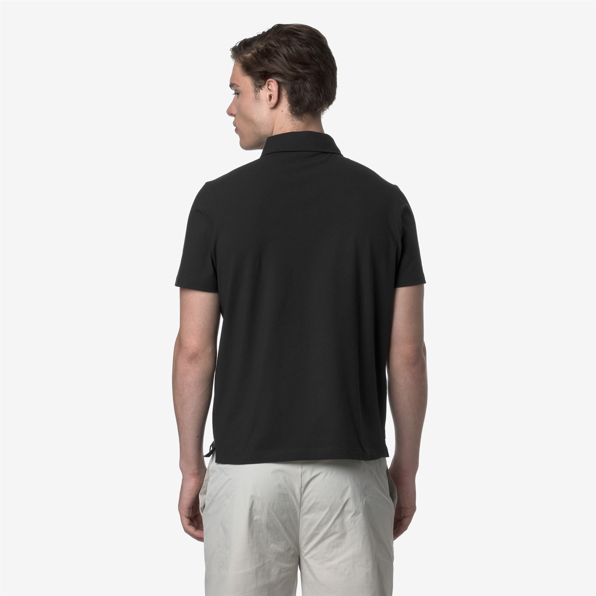Polo Shirts_MAN_VINCELLE ICE COTTON_Polo_Black Pure - Commercial 6