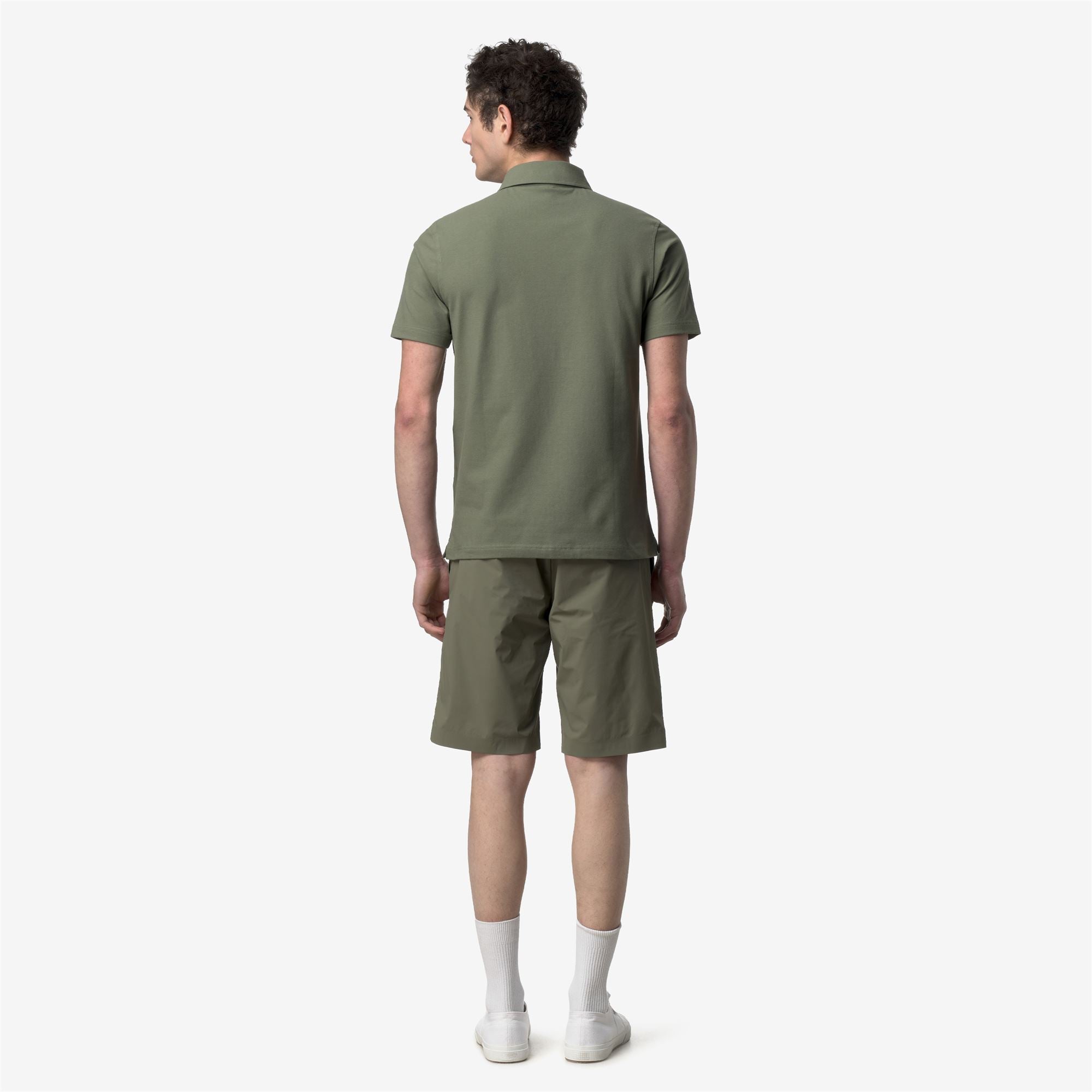 Polo Shirts_MAN_VINCELLE ICE COTTON_Polo_Green Lichen - Commercial 6