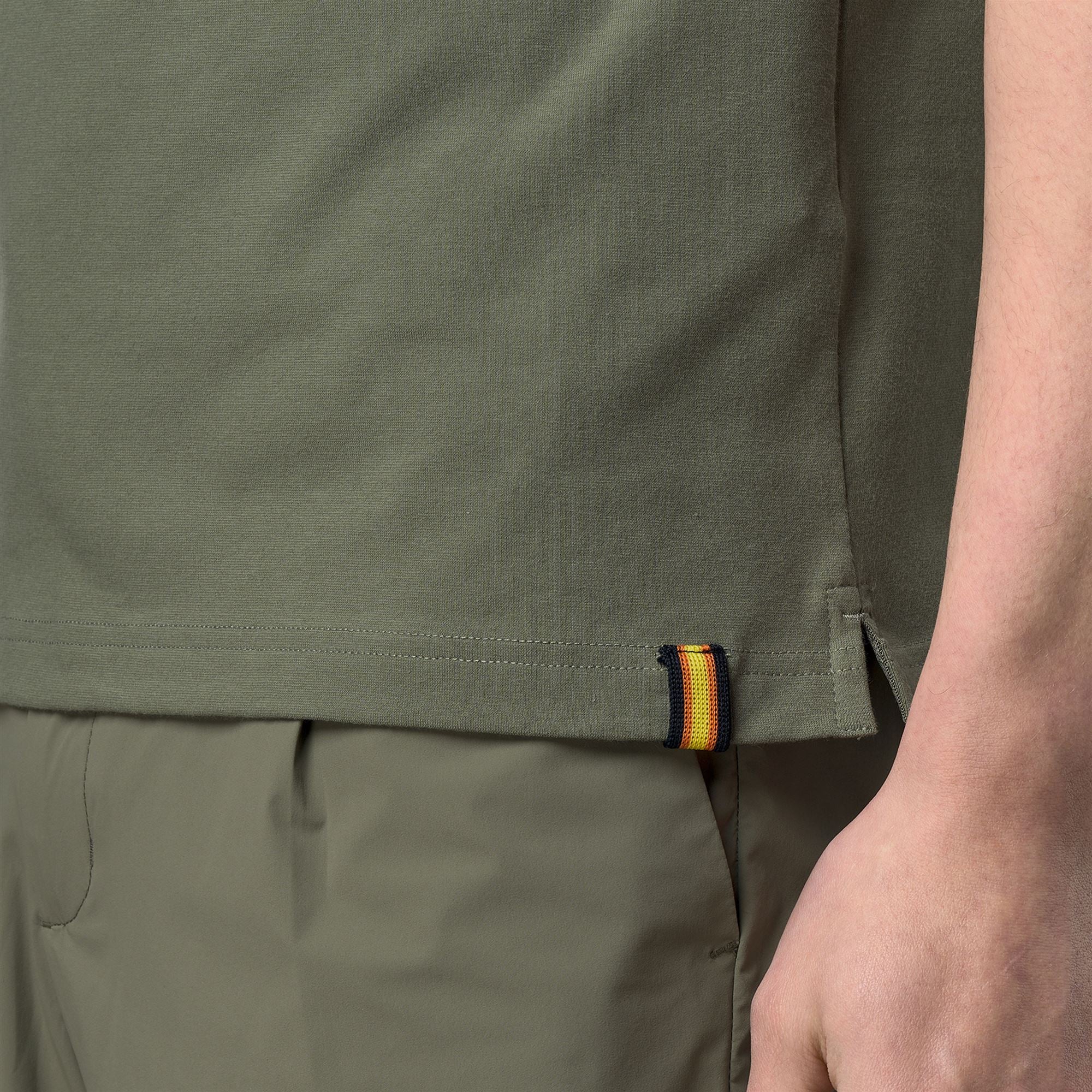 Polo Shirts_MAN_VINCELLE ICE COTTON_Polo_Green Lichen - Commercial 7