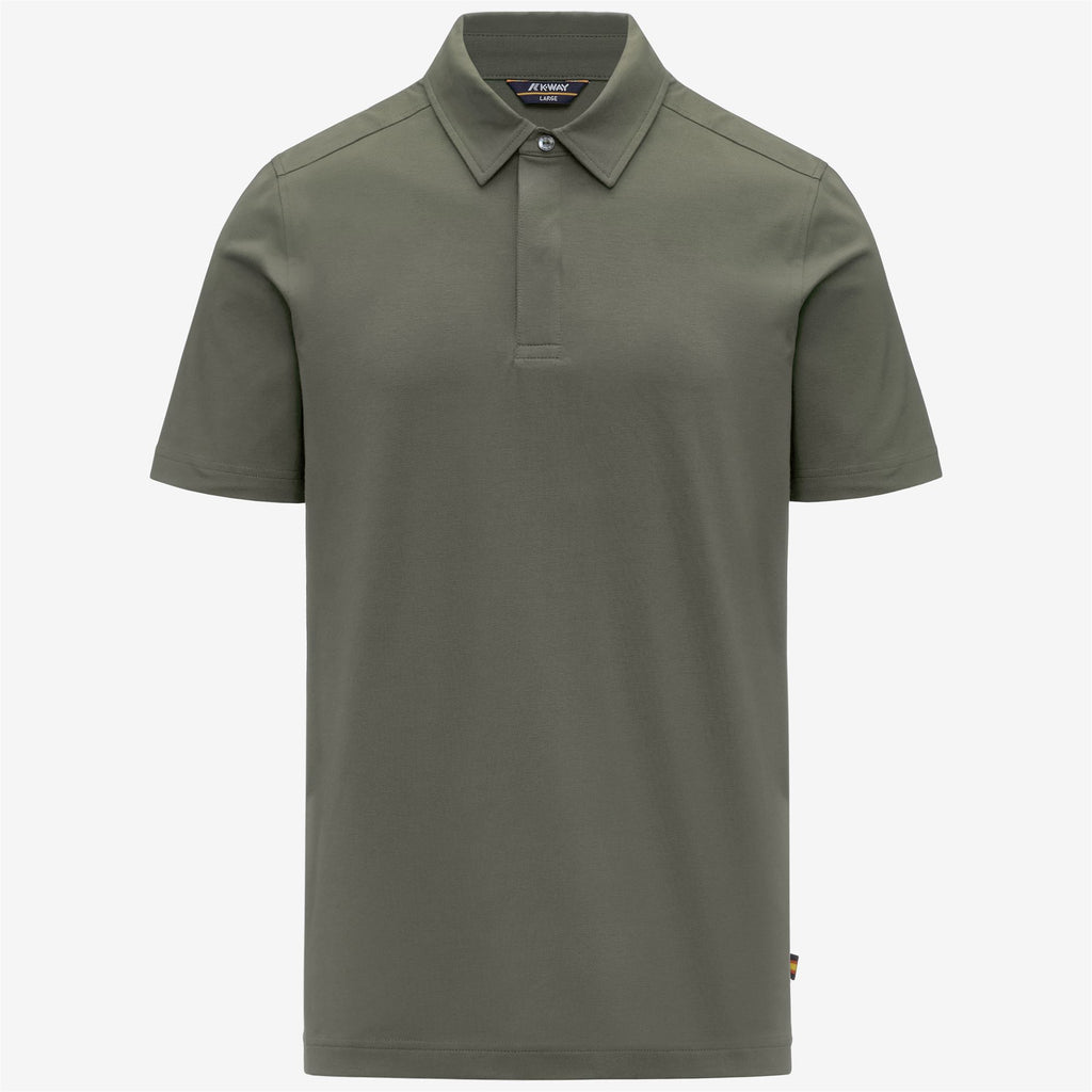 Polo Shirts_MAN_VINCELLE ICE COTTON_Polo_Green Lichen - Commercial 1