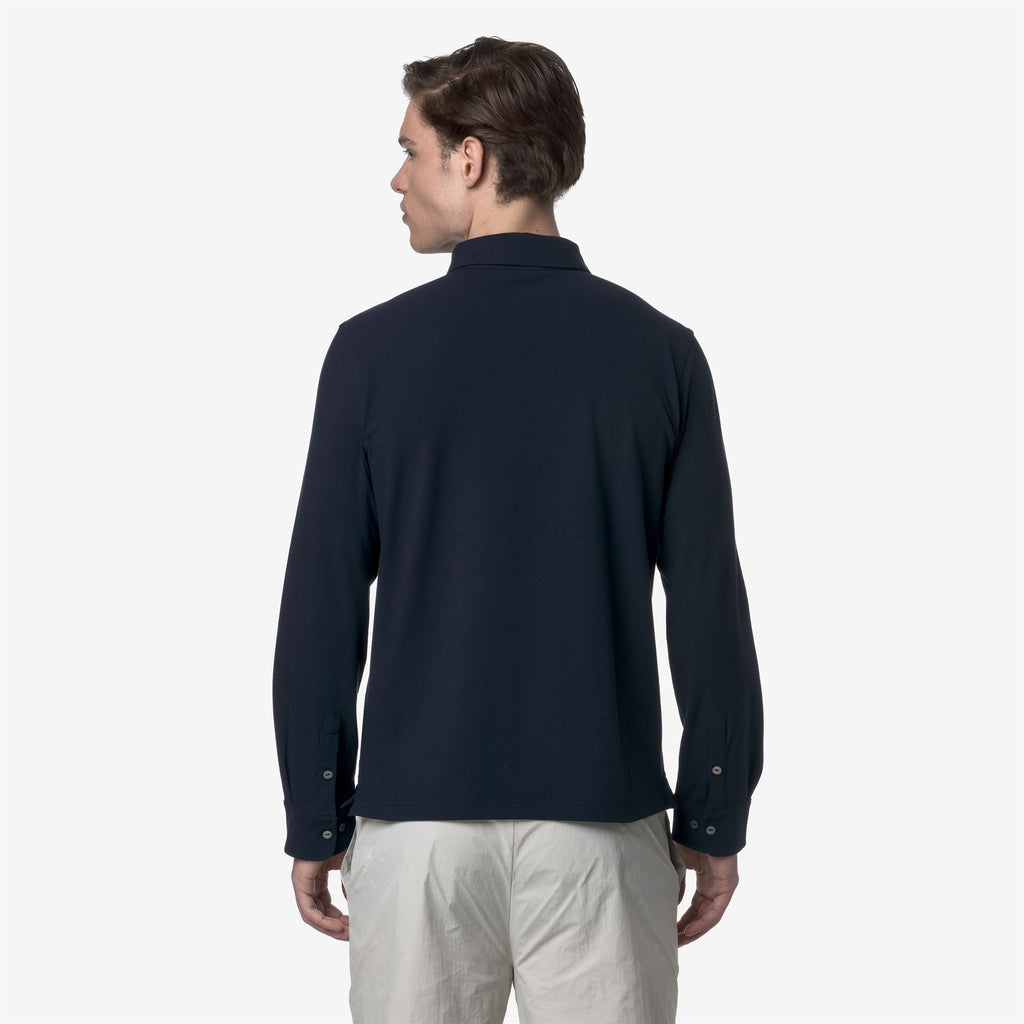 Polo Shirts_MAN_TIBERE ICE COTTON_Polo_Blue Depth - Commercial 6