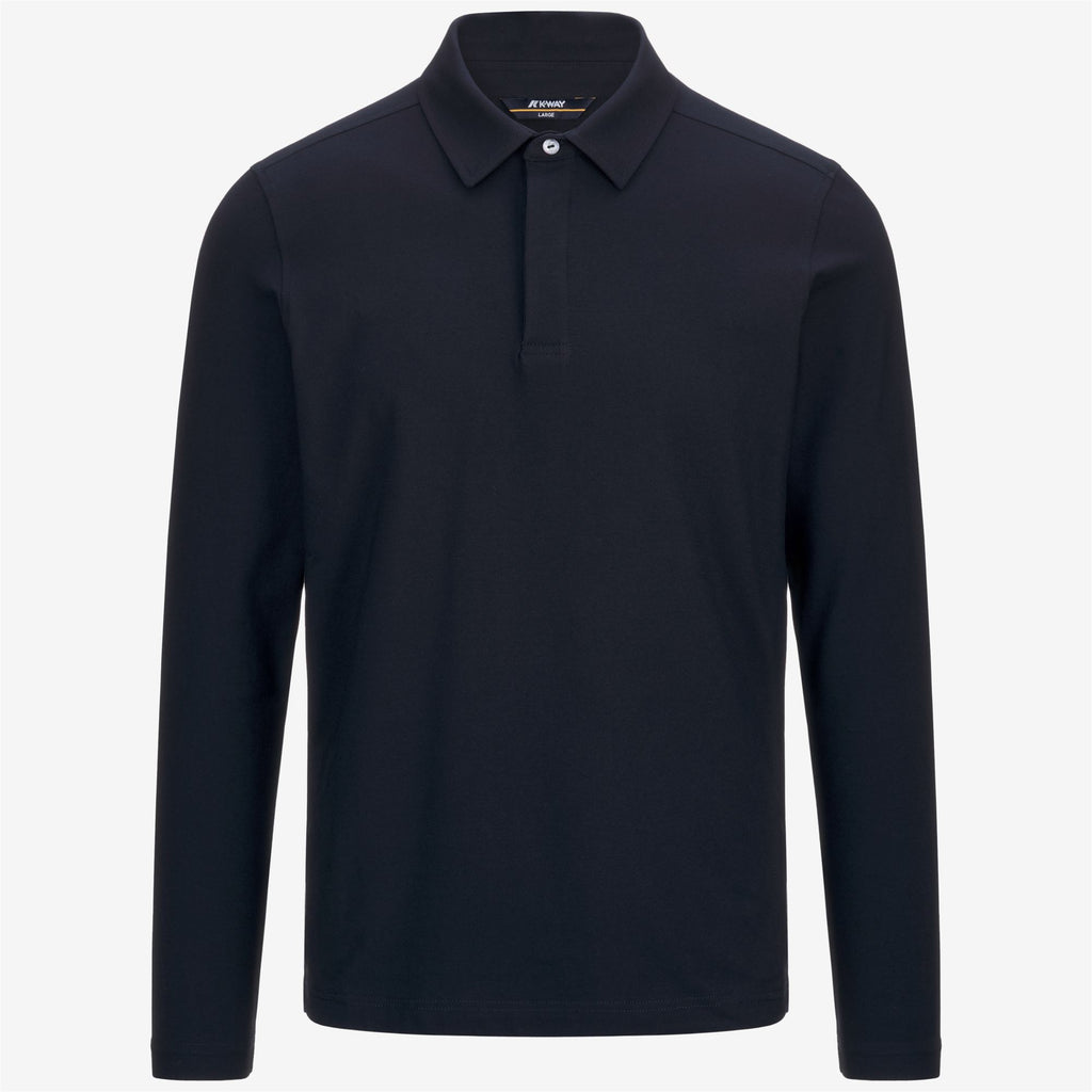 Polo Shirts_MAN_TIBERE ICE COTTON_Polo_Blue Depth - Commercial 1