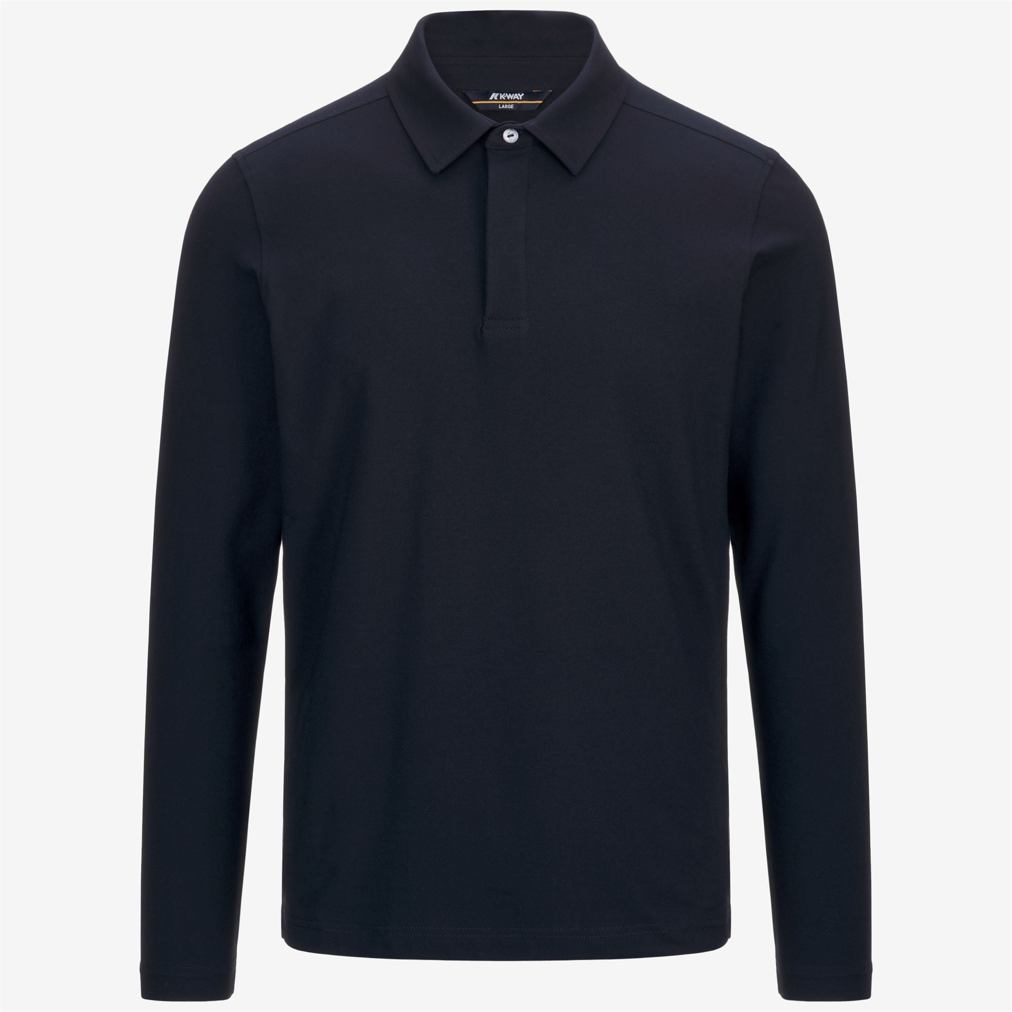 Polo Shirts_MAN_TIBERE ICE COTTON_Polo_Blue Depth - Commercial 1