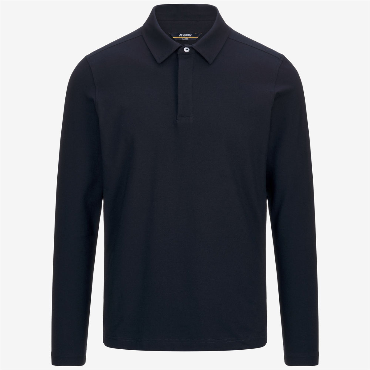 Polo Shirts_MAN_TIBERE ICE COTTON_Polo_Blue Depth - Commercial 1