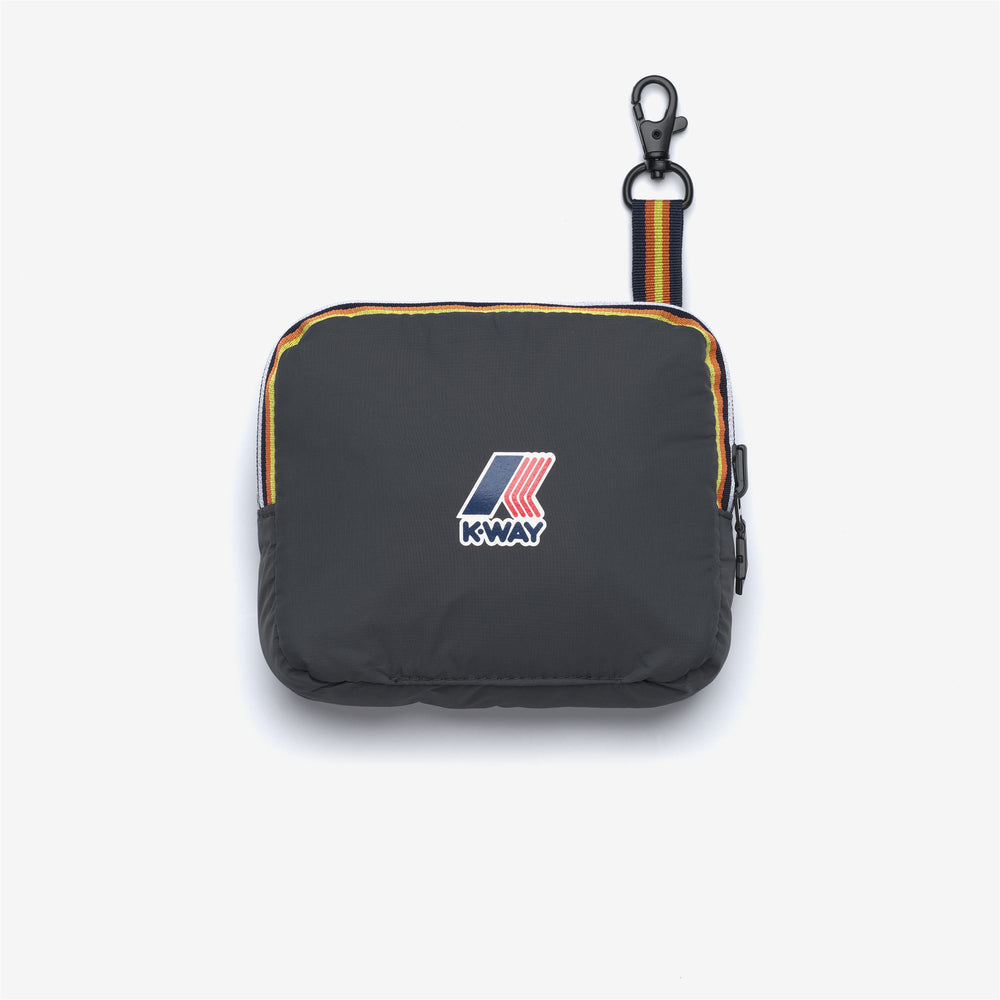 Grey unisex packable waist bag with waterproof features 02