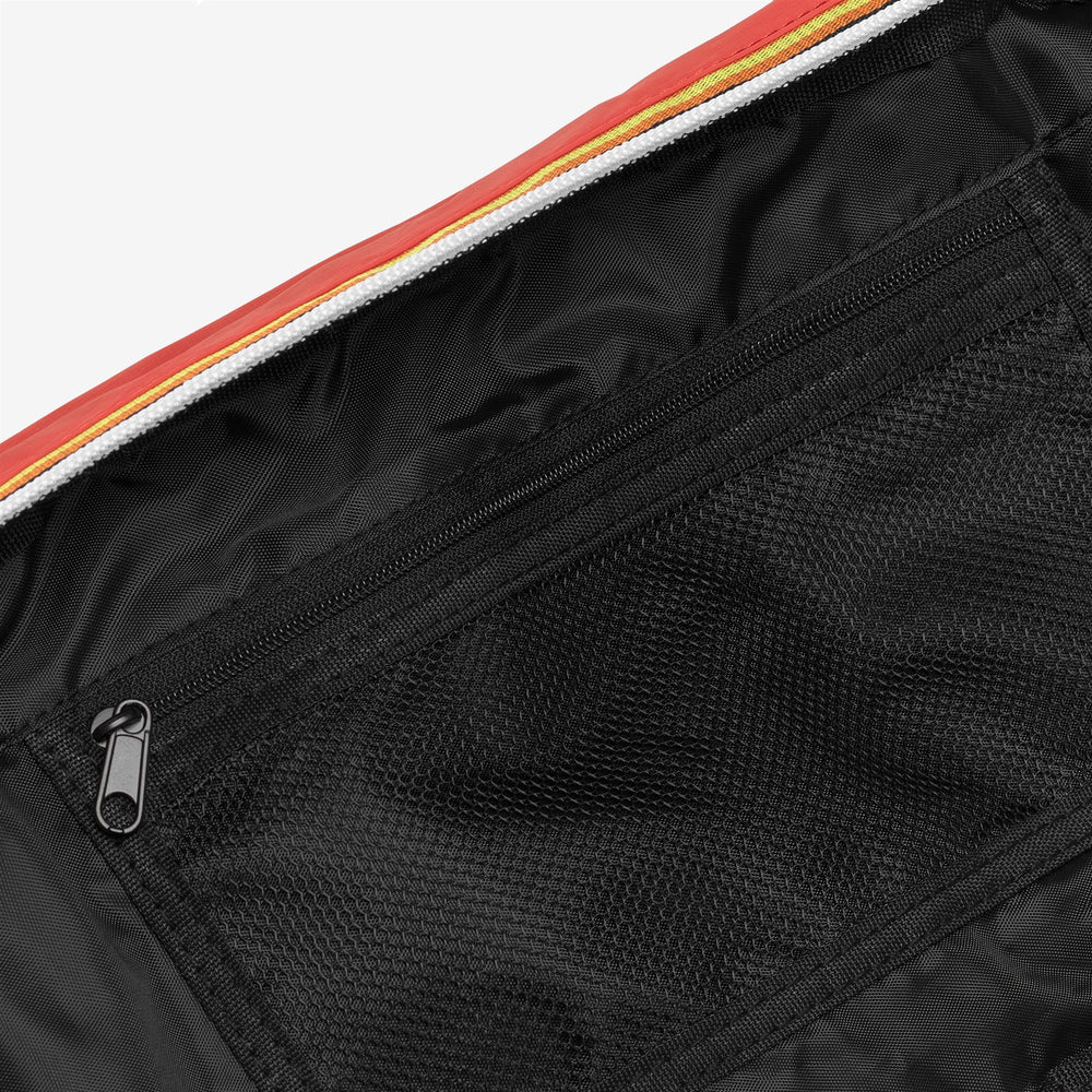 Marsupio unisex arancione impermeabile con cinturino regolabile 02