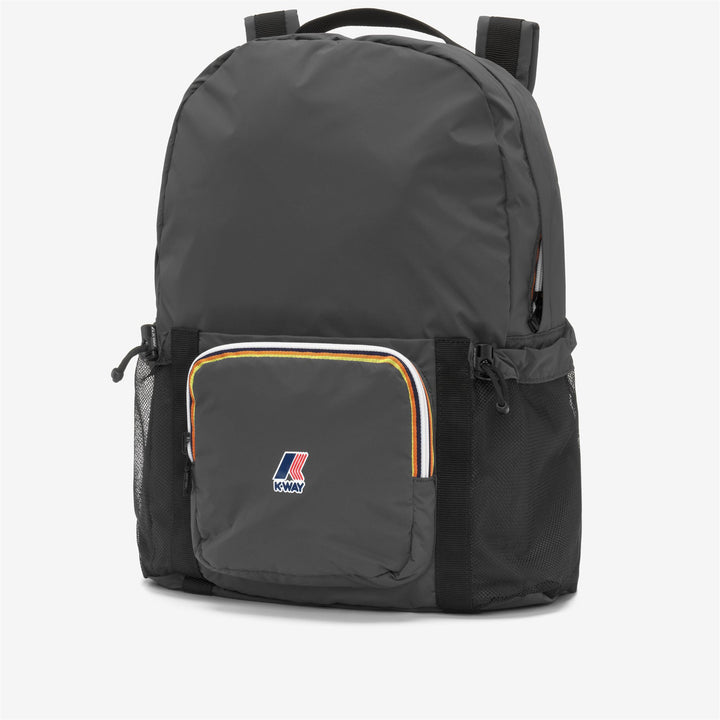 Grey unisex Waterproof Packable Backpack with Adjustable Straps 2